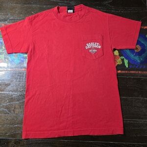 Harley-Davidson Red Men's T-Shirt